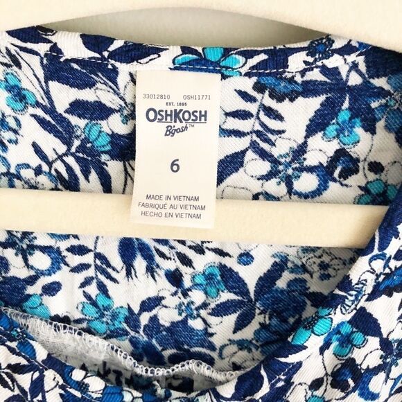 OshKosh B’Gosh Floral Button Down Shirt - Picture 3 of 6